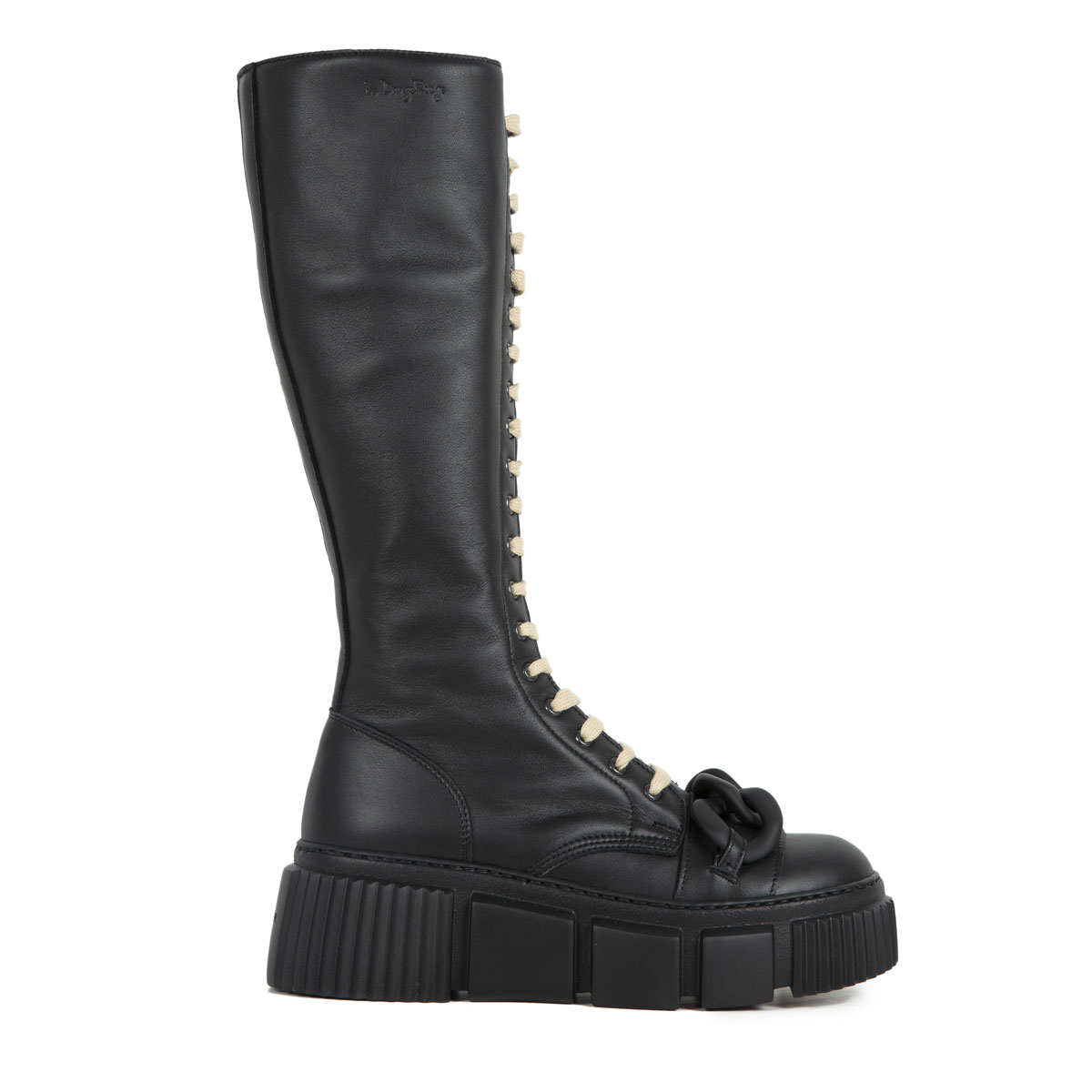 Ophelia Tall Beige Laces