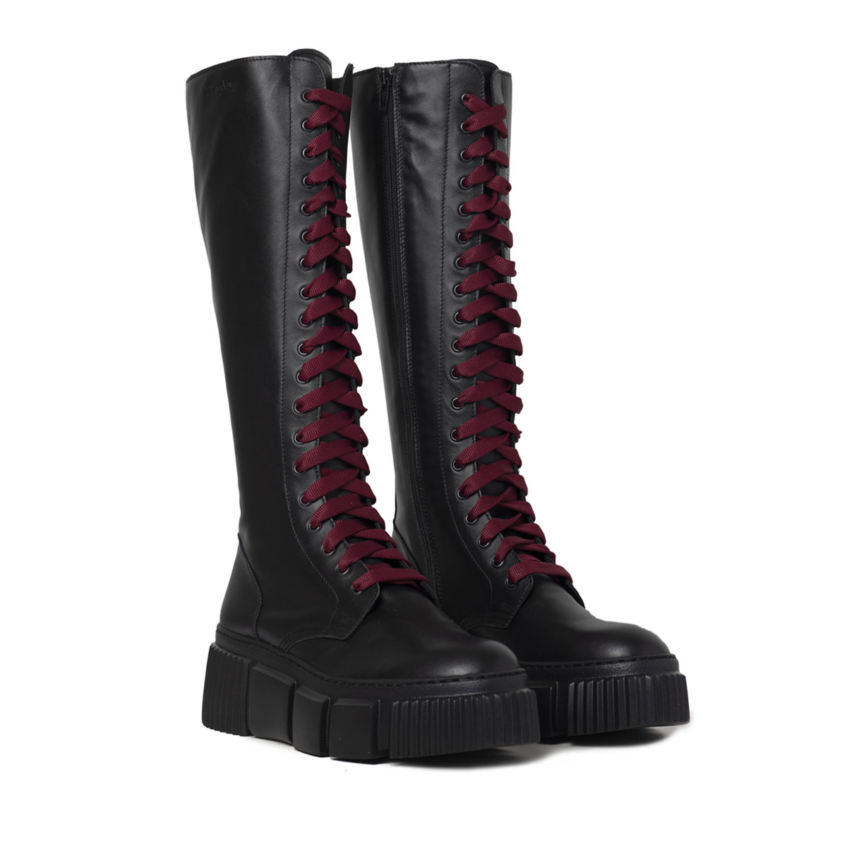 Twiggy Tall Bordeaux Laces